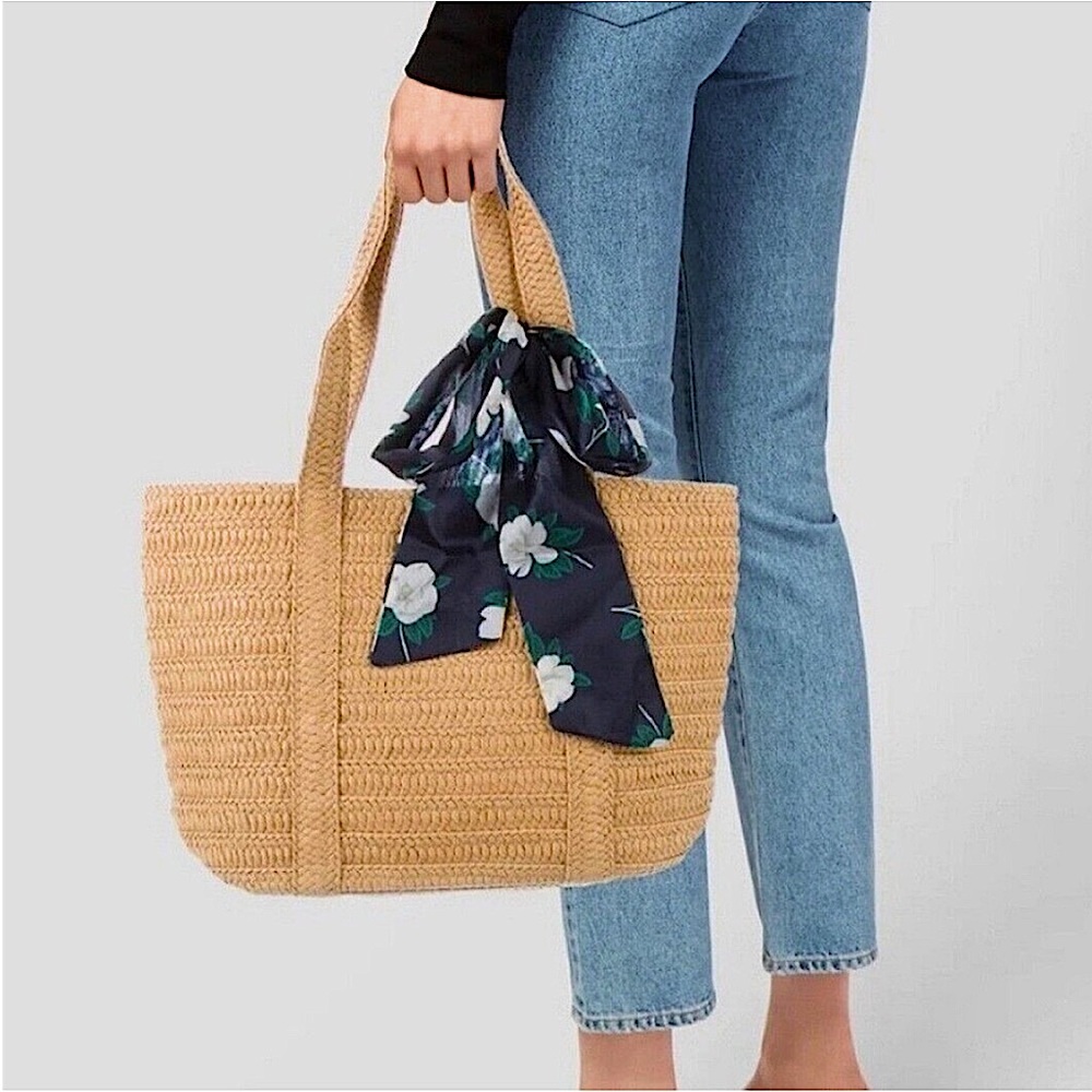 Draper James | NWOT Woven Straw Tote